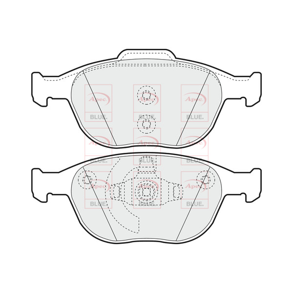 BRAKE PADS (FRONT) (R90) image