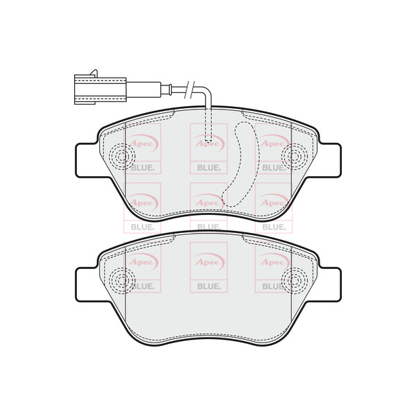 BRAKE PADS (FRONT) (R90) image