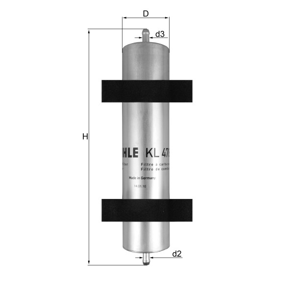 FUEL FILTER - IN-LINE image