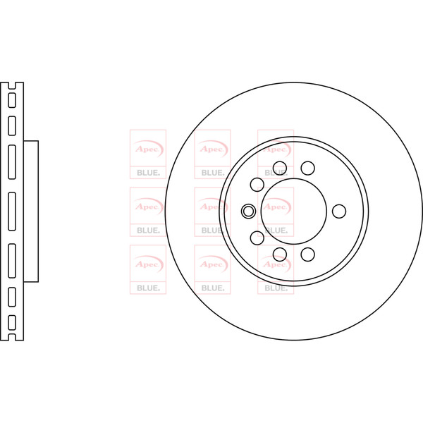 BRAKE DISC (FRONT) (SINGLE) image