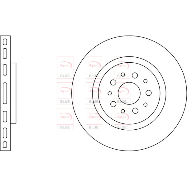 BRAKE DISC (FRONT) (SINGLE) image