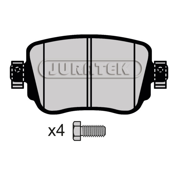PAD (REAR) - AUDI SEAT SKODA VW image