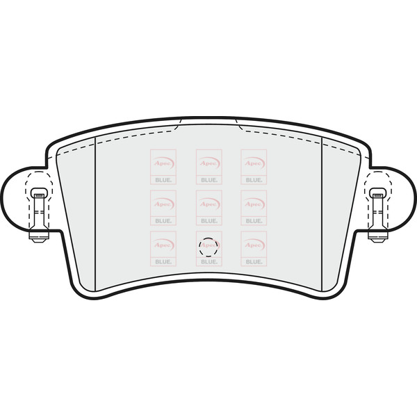 BRAKE PADS (REAR) (R90) image