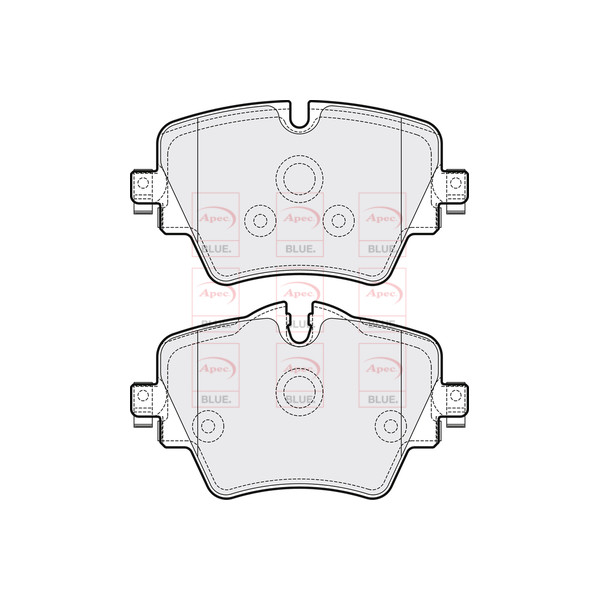 BRAKE PADS (FRONT) (R90) image