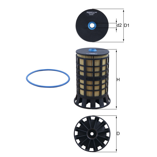 FUEL FILTER - ELEMENT image