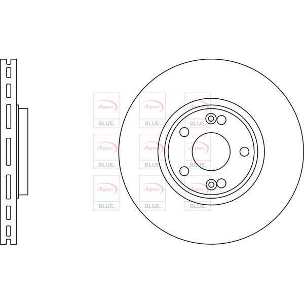 BRAKE DISC (FRONT) (SINGLE) image