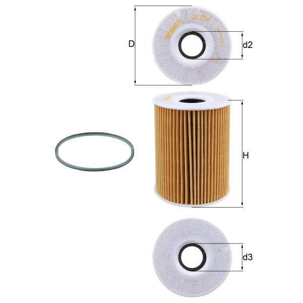 OIL FILTER - ELEMENT image