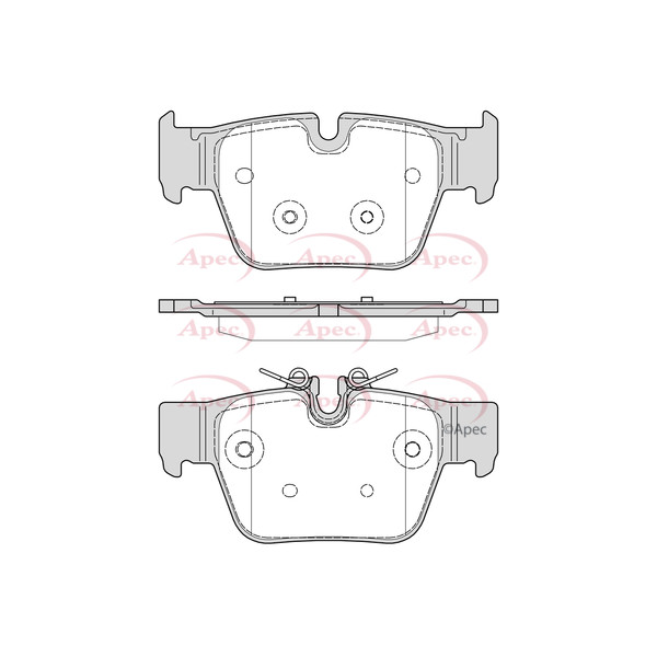 APEC BRAKE PADS (REAR) (R90) image