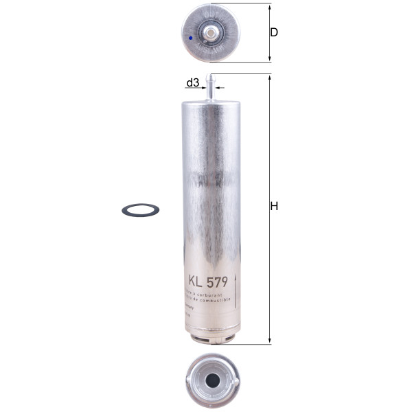 FUEL FILTER - IN-LINE image