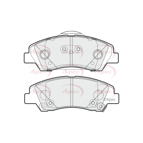 APEC BRAKE PADS (FRONT) (R90) image