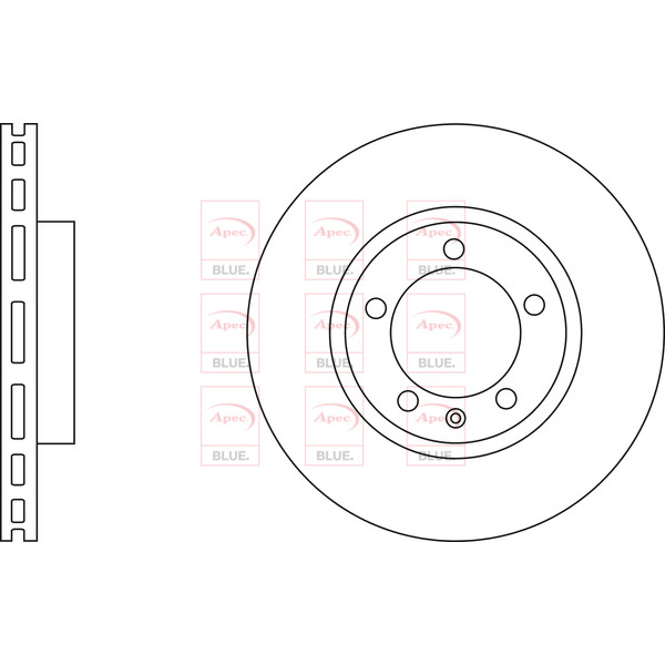 BRAKE DISC (FRONT) (SINGLE) image