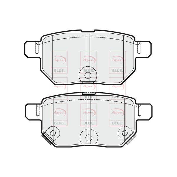 BRAKE PADS (REAR) (R90) image