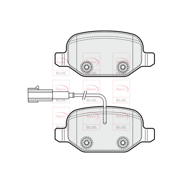 BRAKE PADS (REAR) (R90) image