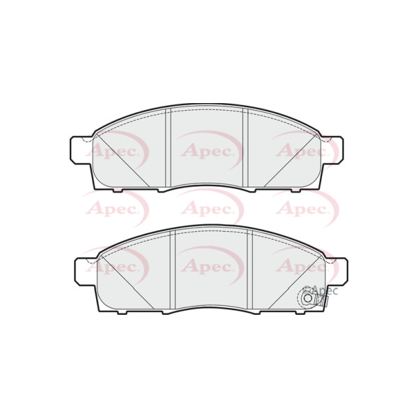 APEC BRAKE PADS (FRONT) (R90) image