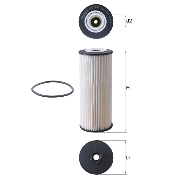OIL FILTER - ELEMENT image