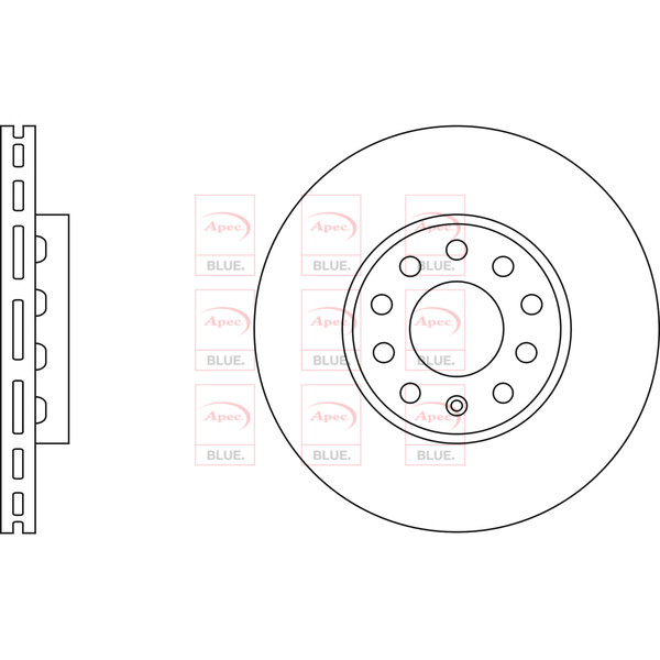 BRAKE DISC (FRONT) (SINGLE) image