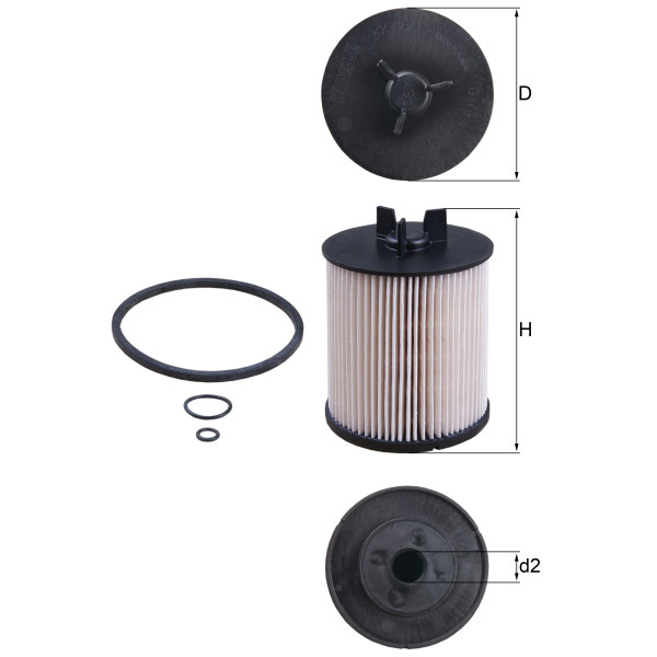 FUEL FILTER - ELEMENT image