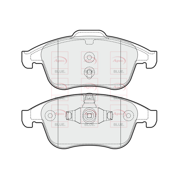 BRAKE PADS (FRONT) (R90) image