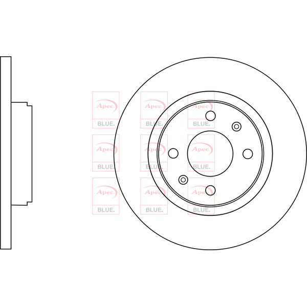 BRAKE DISC (FRONT) (SINGLE) image
