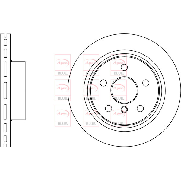 BRAKE DISC (FRONT) (SINGLE) image