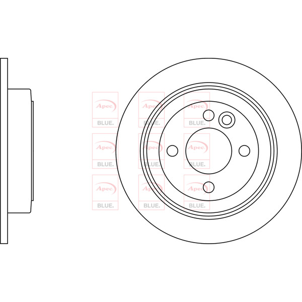 BRAKE DISC (REAR) (SINGLE) image