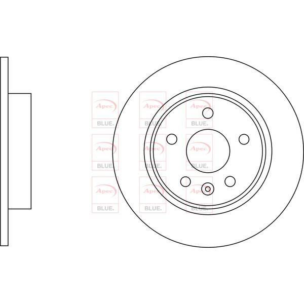 BRAKE DISC (REAR) (SINGLE) image