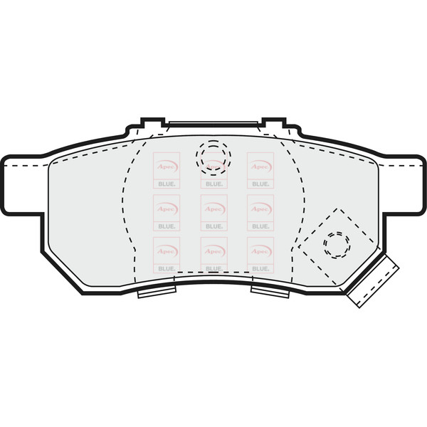 BRAKE PADS (REAR) (R90) image