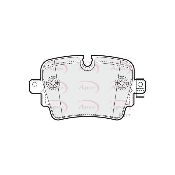 APEC BRAKE PADS (REAR) (R90) image