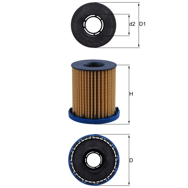 OIL FILTER - ELEMENT image