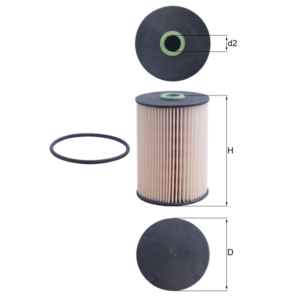 FUEL FILTER - ELEMENT image
