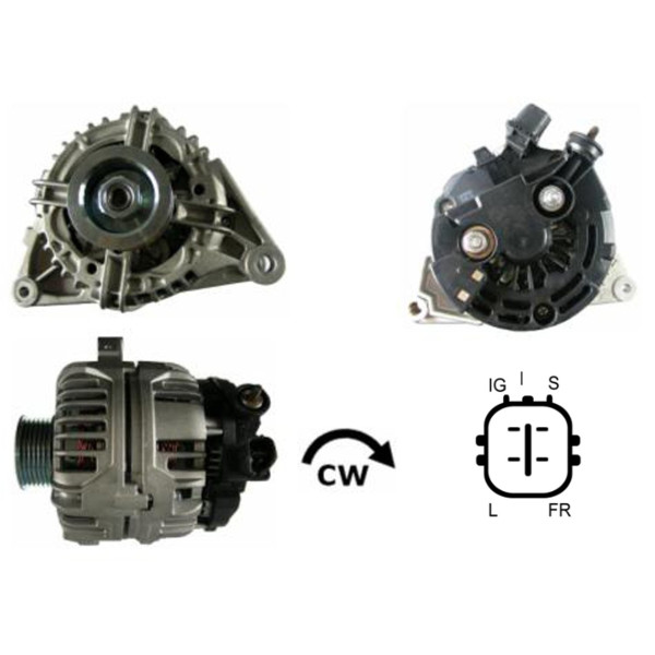 Alternator NEW 90A image