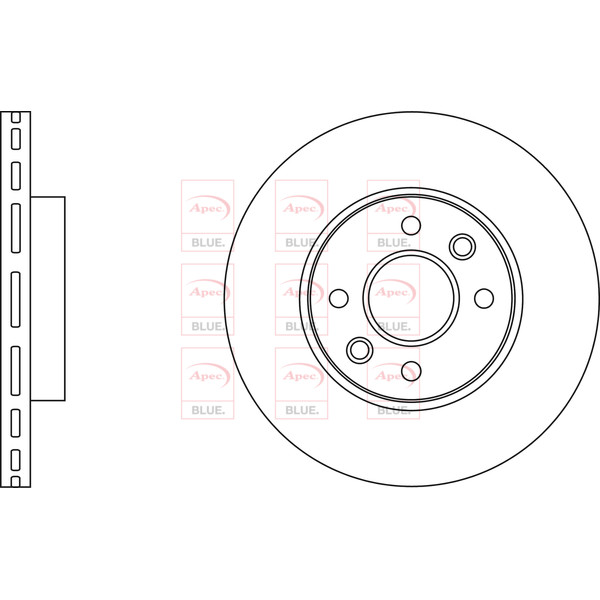 BRAKE DISC (FRONT) (SINGLE) image