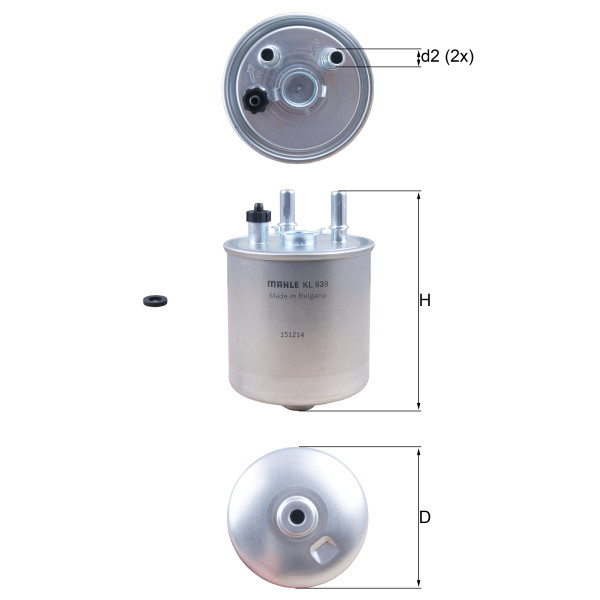 FUEL FILTER - IN-LINE image