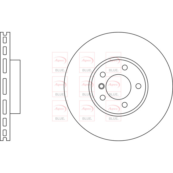 BRAKE DISC (FRONT) (SINGLE) image