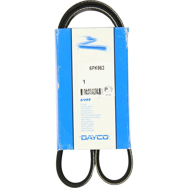 RIBBED POLY VEE AUXILIARY BELT image