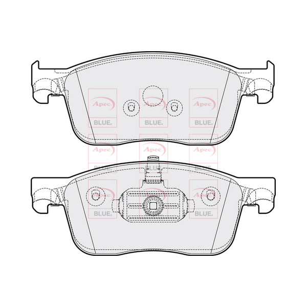 BRAKE PADS (FRONT) (R90) image