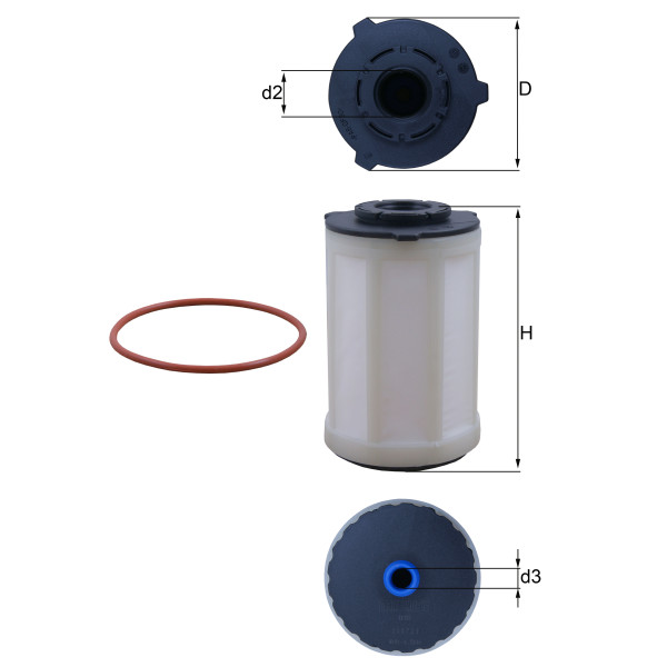 FUEL FILTER - ELEMENT image