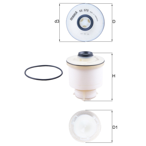 FUEL FILTER - ELEMENT image