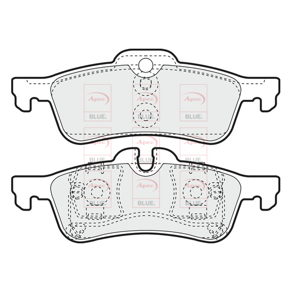 BRAKE PADS (REAR) (R90) image