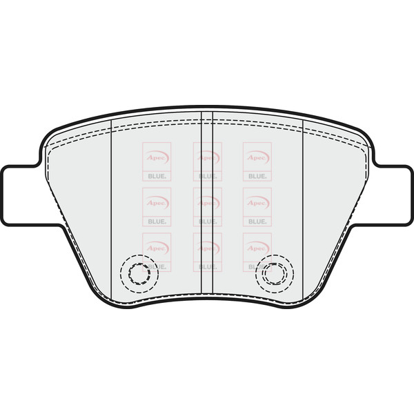 BRAKE PADS (REAR) (R90) image