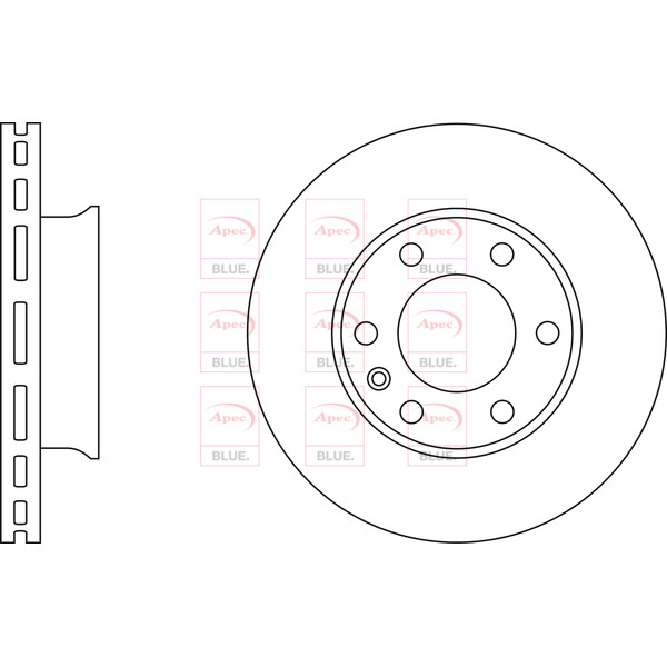 BRAKE DISC (FRONT) (SINGLE) image