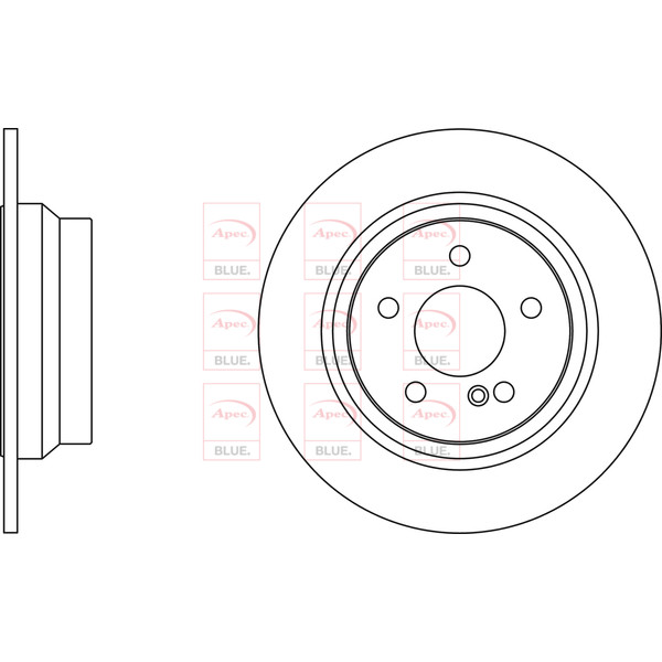 BRAKE DISC (REAR) (SINGLE) image