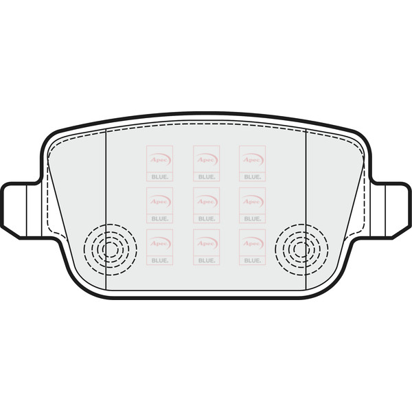 BRAKE PADS (REAR) (R90) image