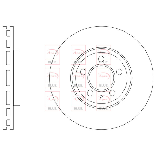 BRAKE DISC (FRONT) (SINGLE) image