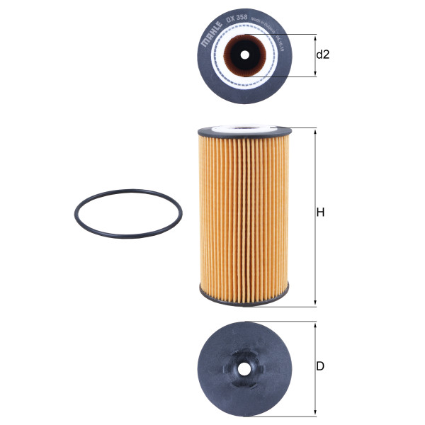 OIL FILTER - ELEMENT image