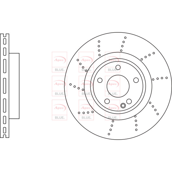 BRAKE DISC (FRONT) (SINGLE) image