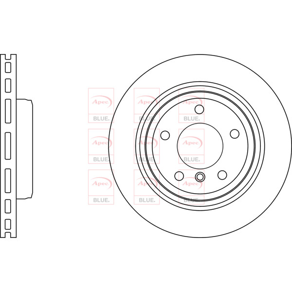 BRAKE DISC (REAR) (SINGLE) image