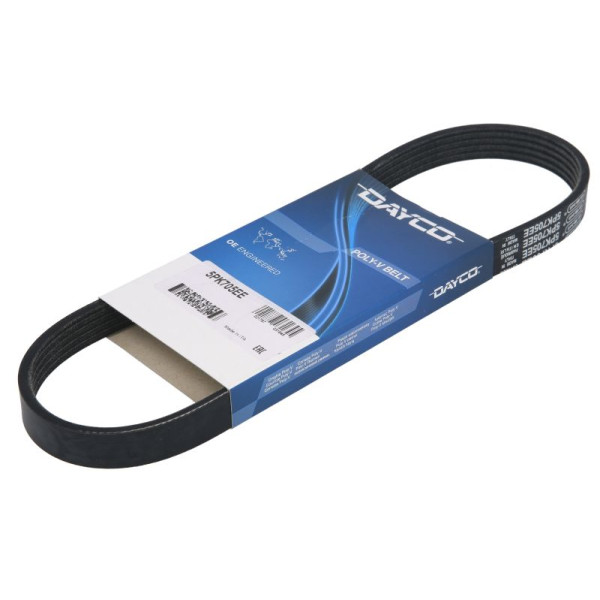 RIBBED POLY VEE AUXILIARY BELT image