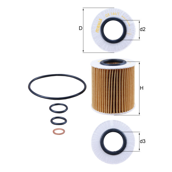 OIL FILTER - ELEMENT image