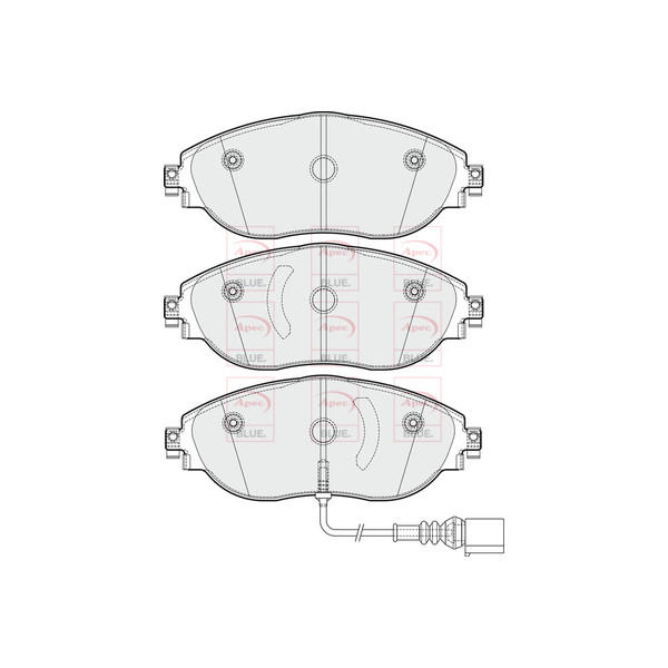 BRAKE PADS (FRONT) (R90) image